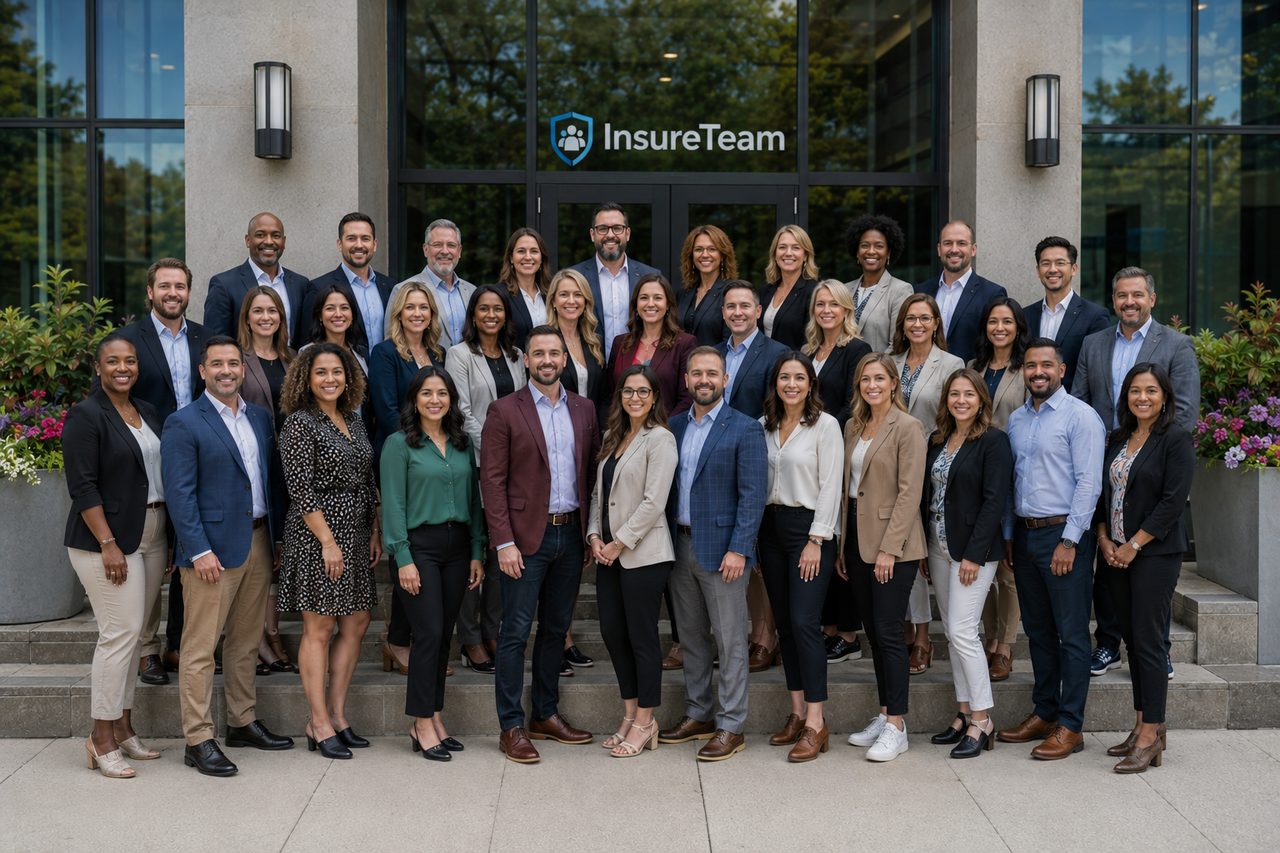 Insurance professionals in the InsureTeam network